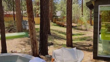 Hytte – premium, 2 soverom, spabadekar | Terrasse/patio