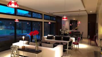 Villa, 4 Bedrooms, Golf View | Living area | Flat-screen TV