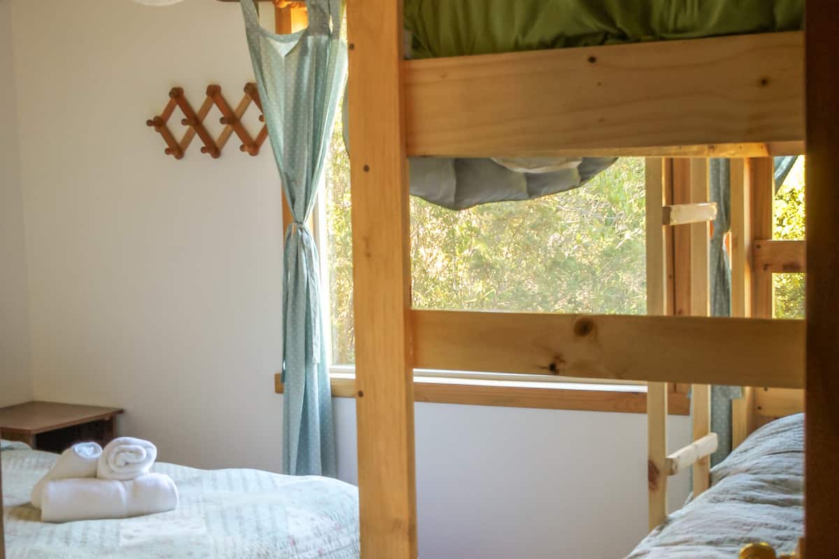 Family Quadruple Room, 2 Bedrooms, Mountain View | Desk, laptop workspace, blackout drapes, free WiFi