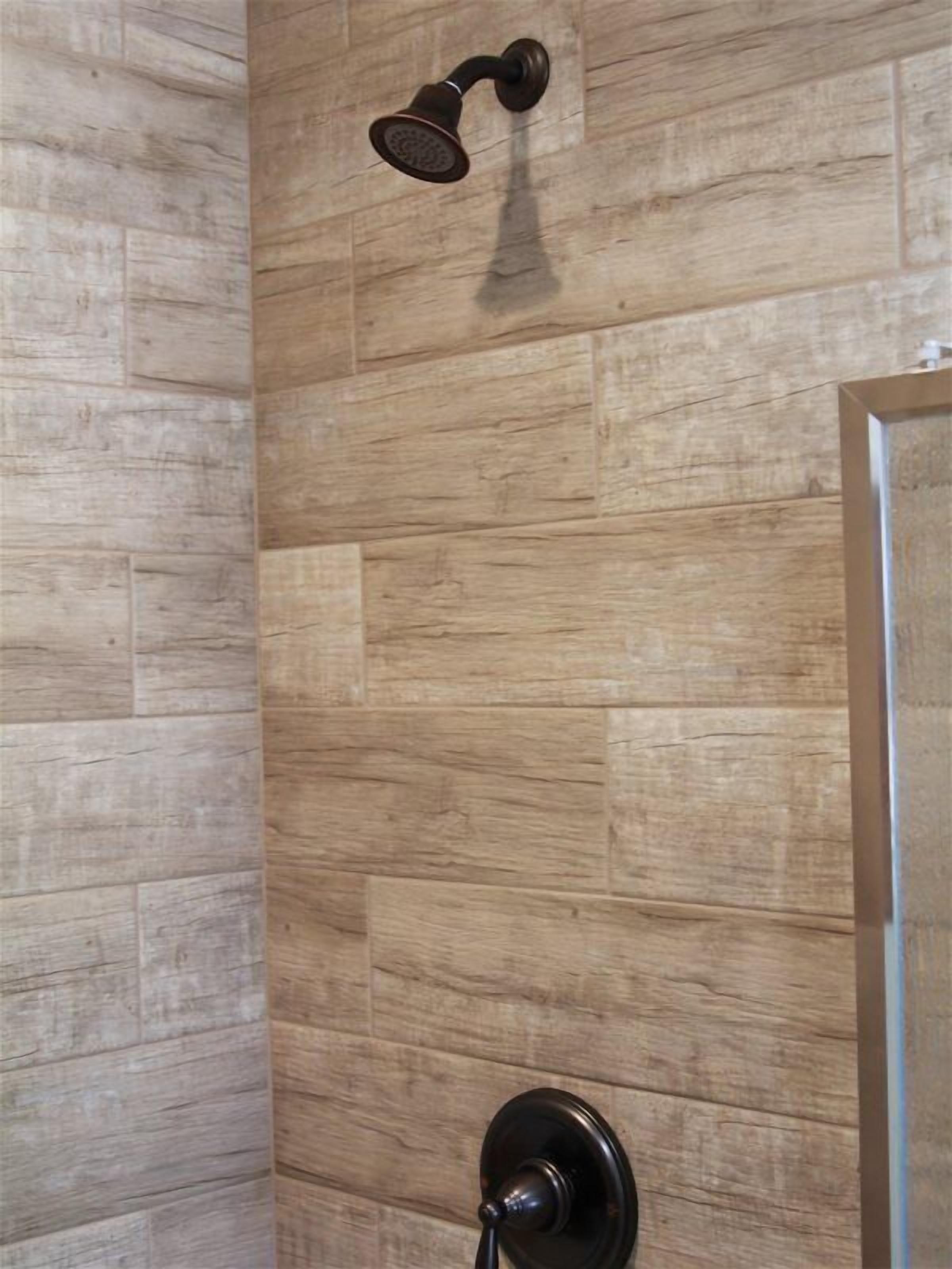 Room, 2 Queen Beds #4 | Bathroom | Shower, hair dryer, towels, soap