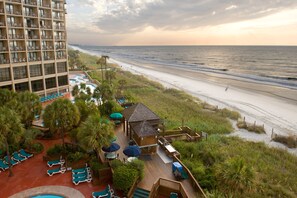Indoor pool, outdoor pool - Oceanfront 1 Bedroom Suite w/ Amazing View + Official On-Site Rental Privileges (North Myrtle Beach)