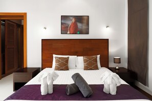 3 quartos, roupas de cama premium, cofres nos quartos