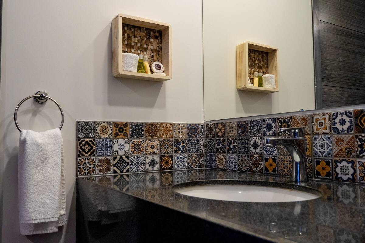 standard double room, 2 double beds | view from room