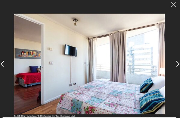 1 chambre, système d’insonorisation, fer et planche à repasser, Wi-Fi