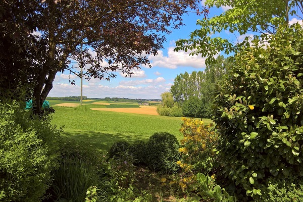 Ferienwohnung Wolfersdorf (Wolfersdorf)-Aussicht in die freie Natur