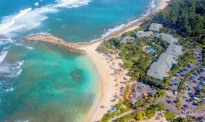Am Strand, Liegestühle, Strandtücher