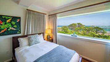 3 chambres, coffre-fort, fer et planche à repasser, lit de bébé portatif