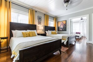 5 bedrooms, iron/ironing board, free WiFi, bed sheets