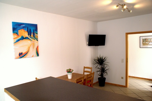 Teilansicht Wohnzimmer