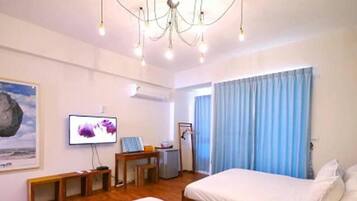 Skrivebord, lydisolering, ekstra senge (tillægsgebyr), gratis Wi-Fi