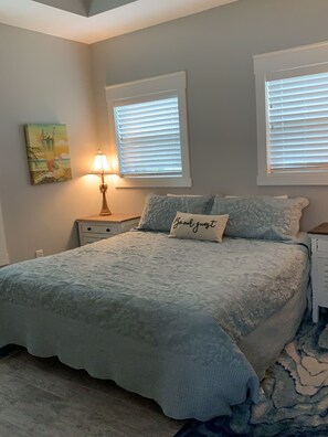 2 bedrooms, iron/ironing board, free WiFi, bed sheets