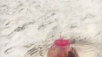 Beach nearby, sun-loungers