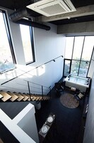 Duplex (C: Black) | Living area | Flat-screen TV
