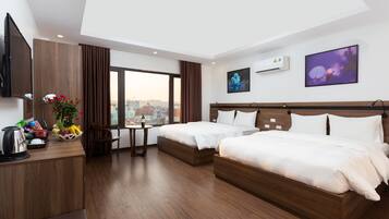 Minibar, safe på rommet, individuelt dekorert og individuelt innredet