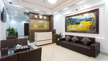 Sala de estar en el lobby