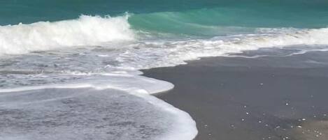 Sun-loungers, beach towels