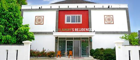 Facciata della struttura