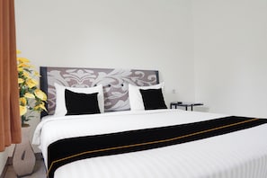 Kamar Double Deluks, 1 Tempat Tidur Double | Meja kerja, Wi-Fi gratis, dan seprai linen