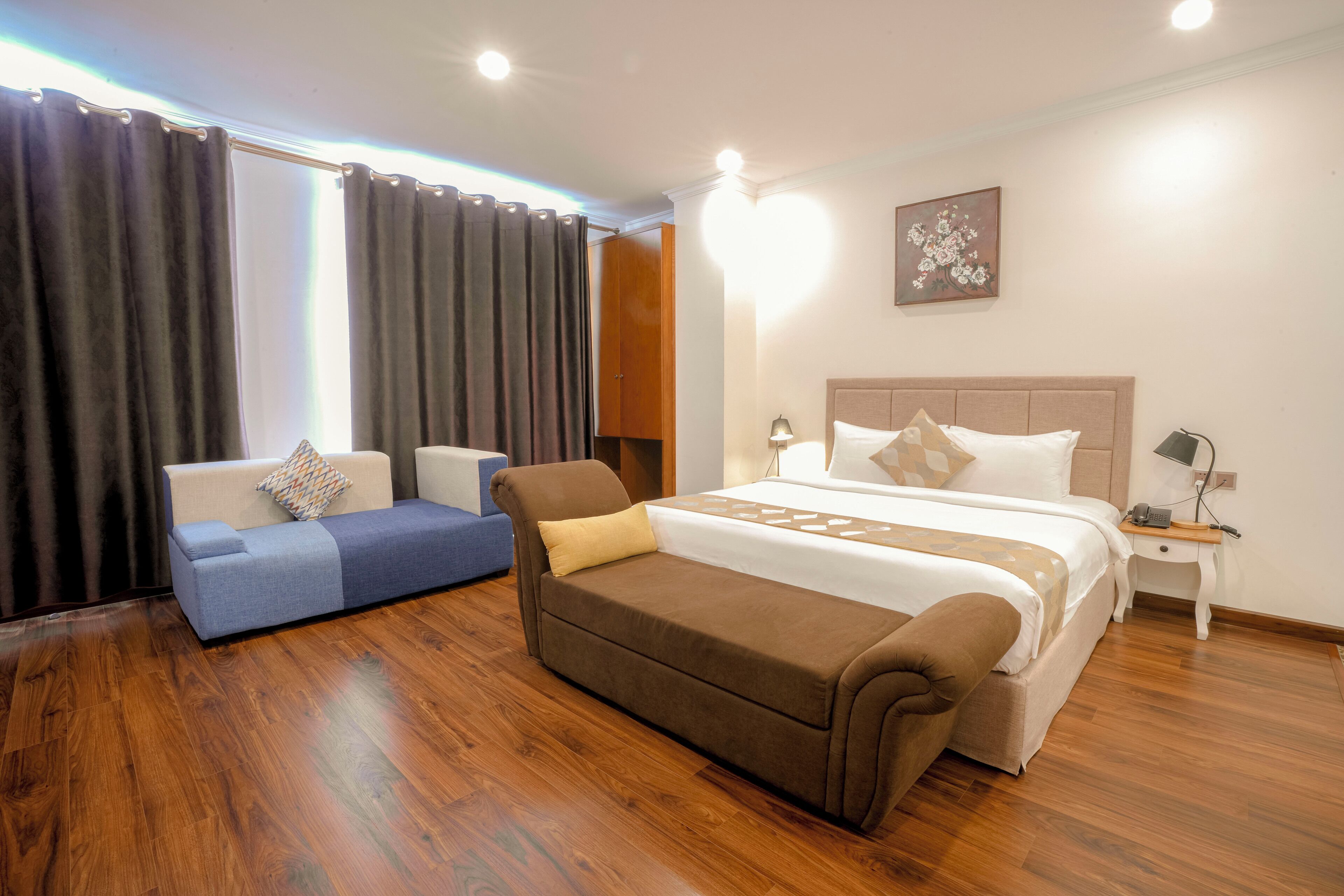 suite double | 1 bedroom, minibar, in-room safe, laptop workspace
