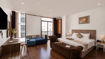 Suite Double | Minibar, Zimmersafe, Verdunkelungsvorhänge, kostenloses WLAN