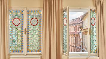 Triple Room, City View | 1 bedroom, desk, laptop workspace, iron/ironing board