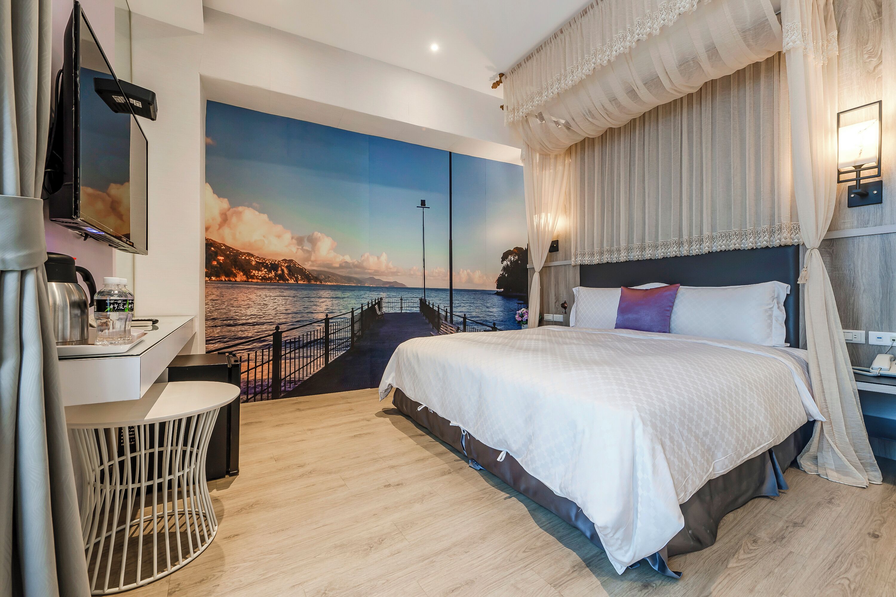 Doppelzimmer, Balkon | Verdunkelungsvorhänge, kostenloses WLAN, Bettwäsche