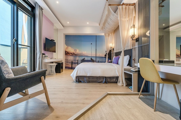 Chambre Double, balcon