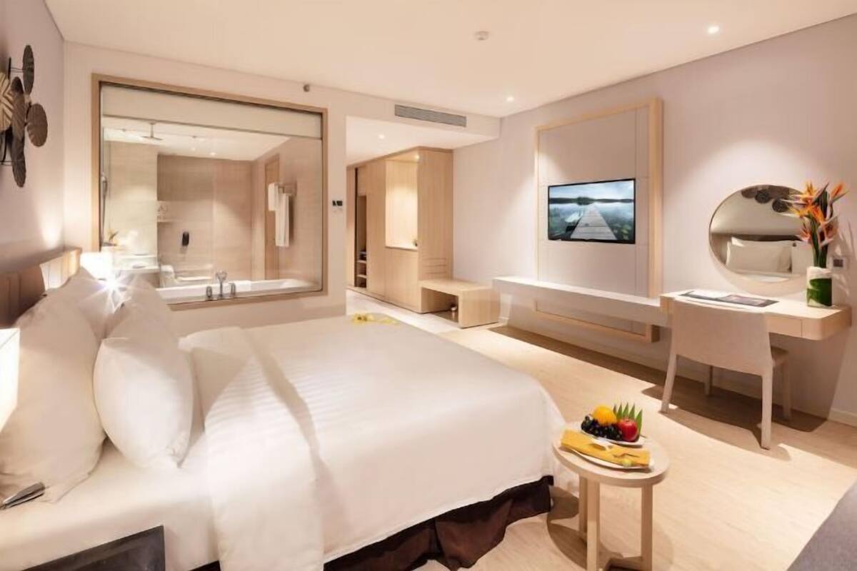 1 Schlafzimmer, Minibar, Zimmersafe, Schreibtisch
