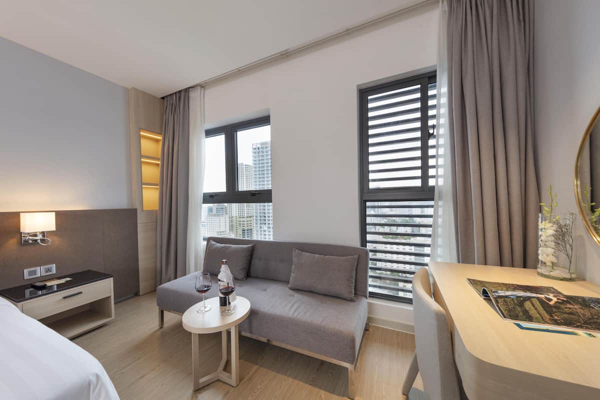 1 bedroom, minibar, in-room safe, desk