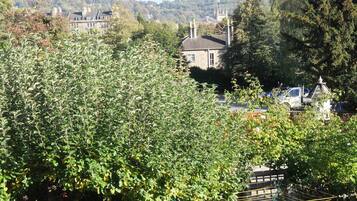Double Room - First Floor | Desk, iron/ironing board, bed sheets
