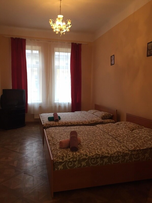 Iron/ironing board, free WiFi, bed sheets - Moisha Apartment Kotlyarskaya 8-14 (Lviv)