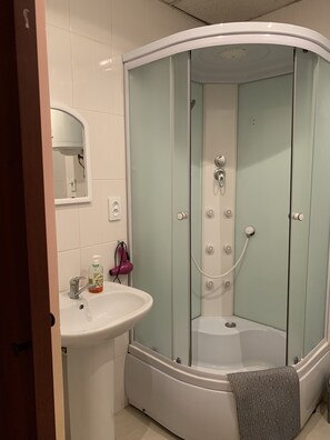 Standard-Apartment, 1 Doppelbett | Badezimmerausstattung | Dusche, Haartrockner, Handtücher