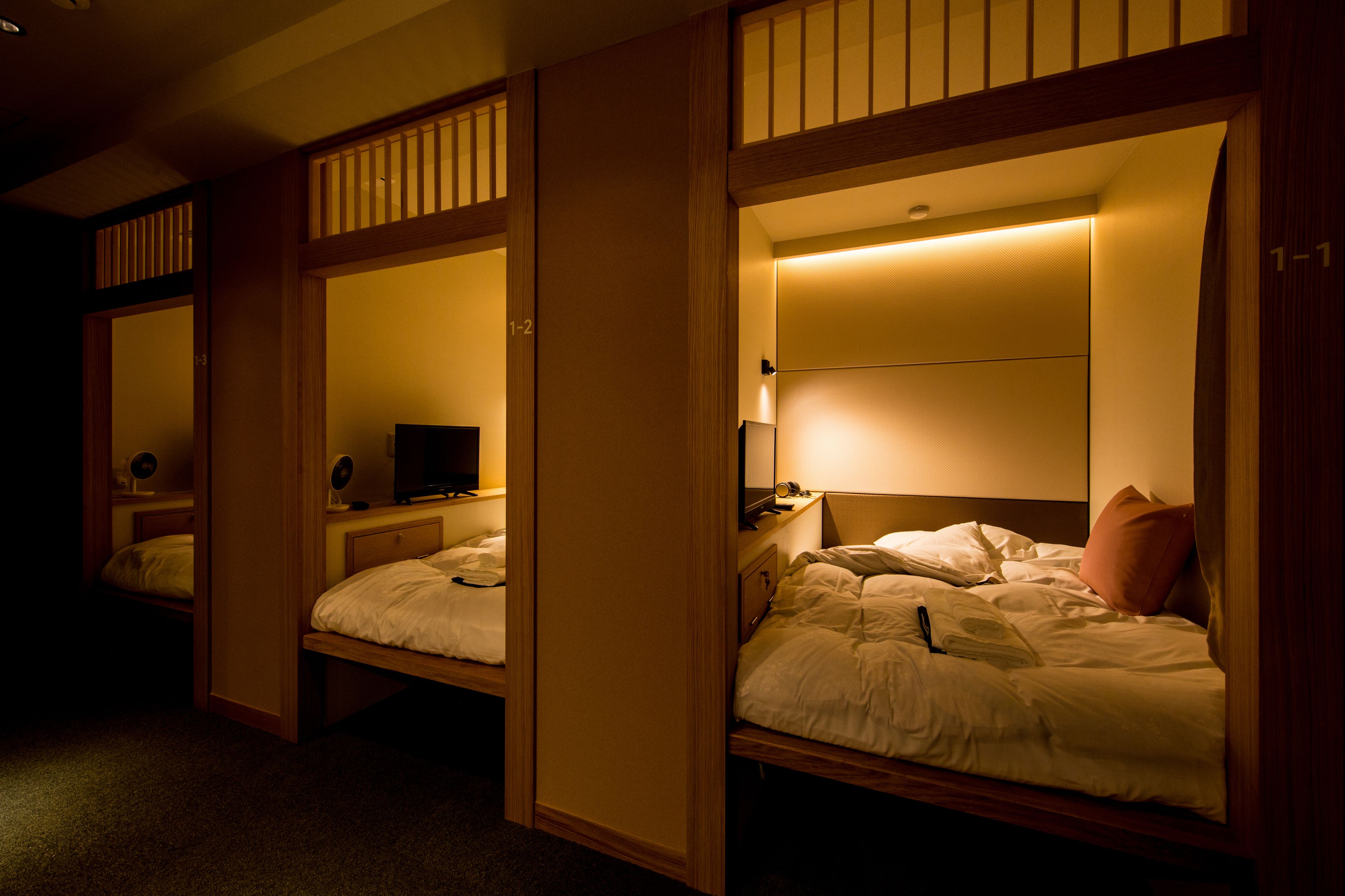 宿舍,   男女混合宿舍 | 客房内保险箱、免费 WiFi