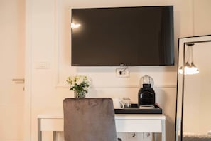Premium bedding, memory-foam beds, in-room safe, desk