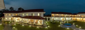 Front of property - evening/night - Hotel Earth Light (Sauraha)