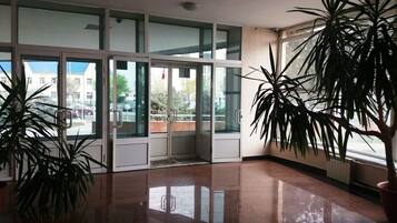 Interior entrance