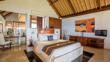 Deluxe-Bungalow | Hochwertige Bettwaren, Pillowtop-Betten, Minibar, Zimmersafe