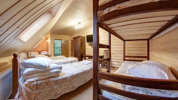 Familjerum (Attic, Spa Included) | Ljudisolering, strykjärn/strykbräda och gratis wi-fi