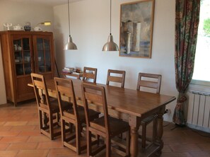 Dining - Superb villa/property with swimming pool - Var, Provence, Côte d'Azur - 8 people (Saint-Paul-En-Forêt)