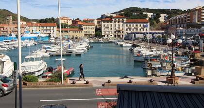Port-Vendres : Appartement 4 pers., vue port, ascenseur