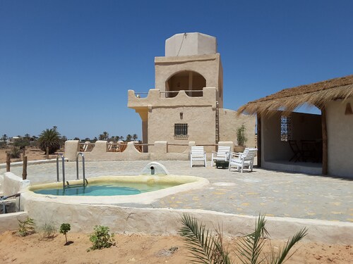 Studio with palapa, pool and great view in great 5 hectares