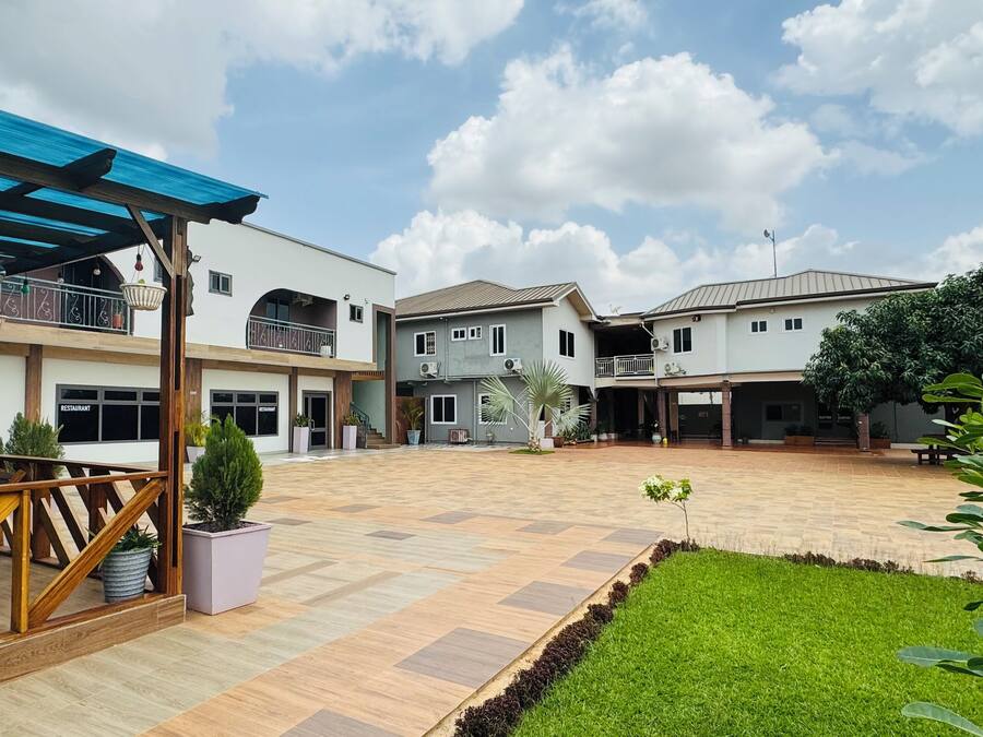 Fachada del alojamiento