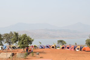 Espace banquet en plein air