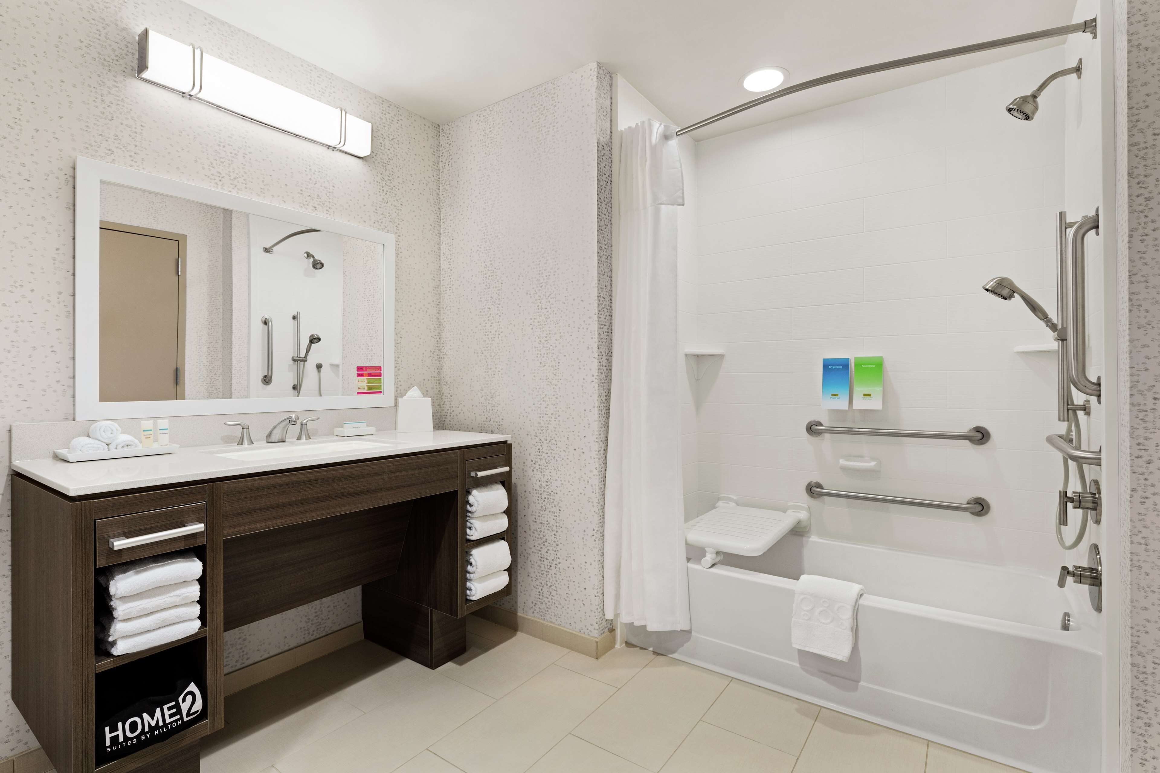 free toiletries, hair dryer, towels, soap