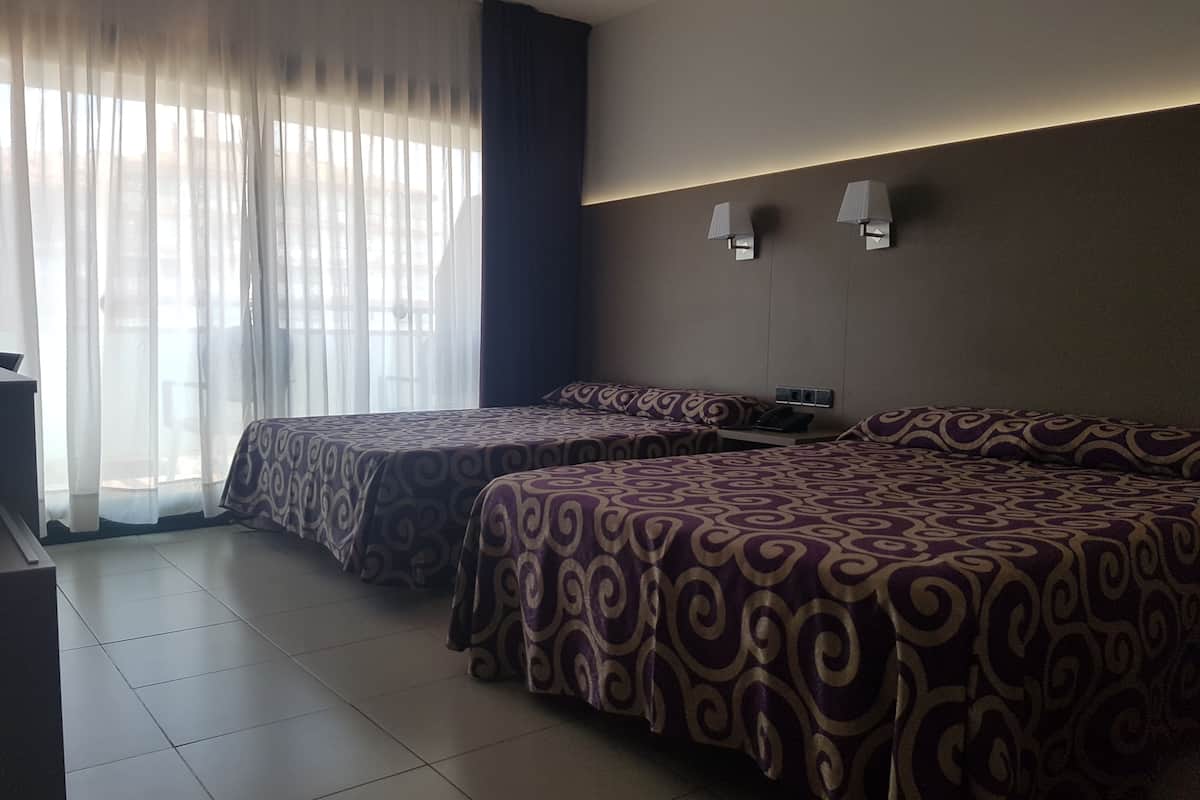 standard room, pool view | desk, iron/ironing board, free wifi, bed sheets