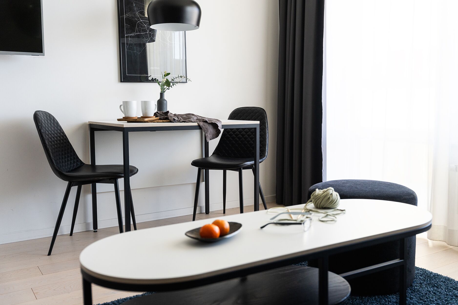 Studio - 1 queensize-säng med bäddsoffa (Medium) | Strykjärn/strykbräda, gratis wi-fi och sängkläder