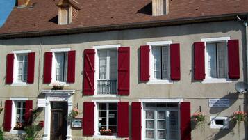 Façade de lâhĂ©bergement