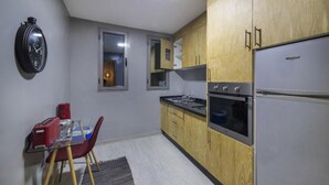 Deluxe villa, 2 slaapkamers, privézwembad, uitzicht op zwembad | Privékeuken