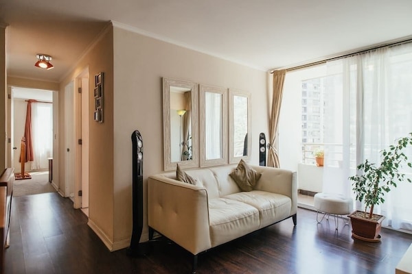 Great location,Parking,Nice view.