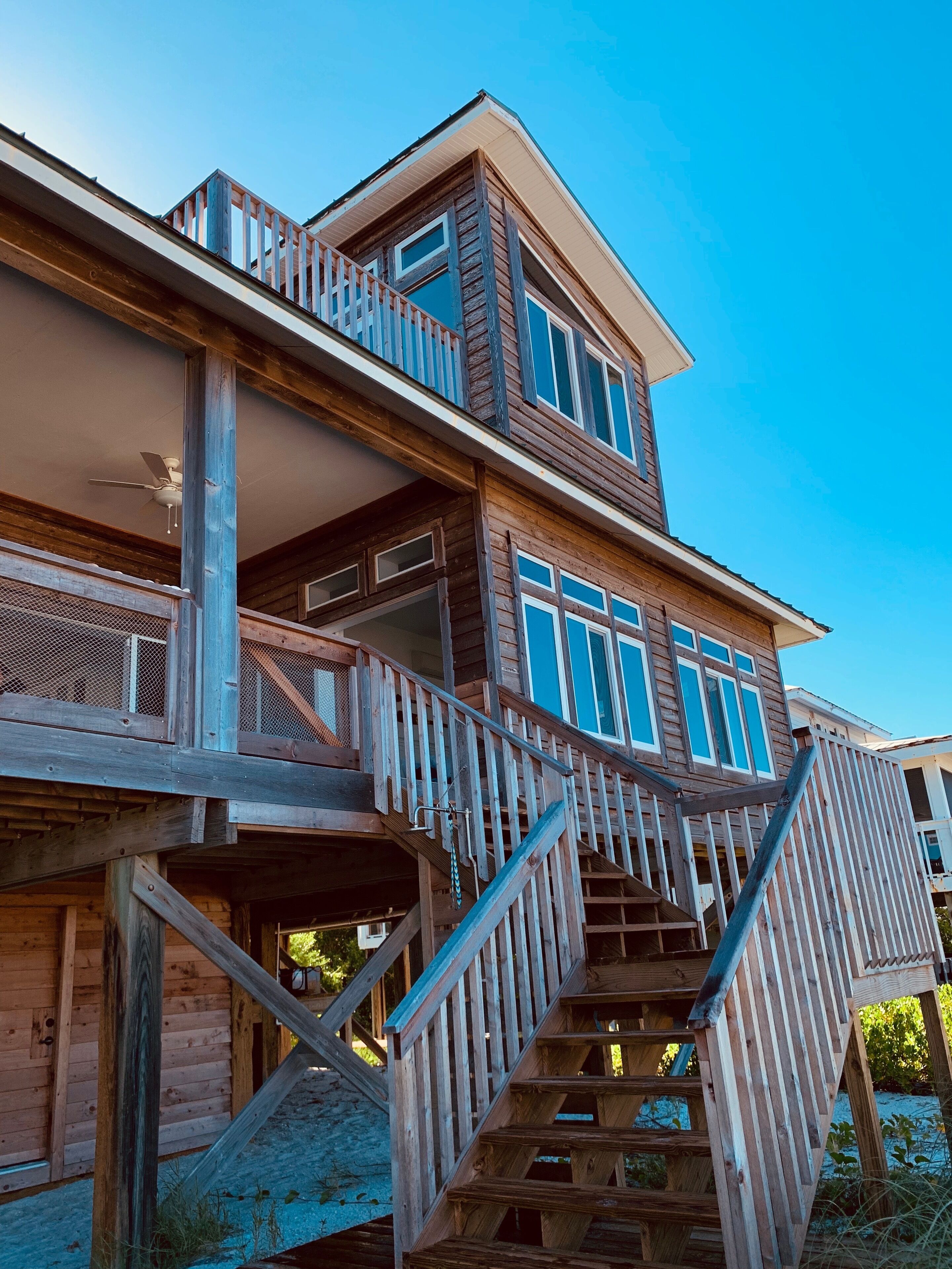 Exclusive BEACHFRONT home in North Captiva, Florida.  